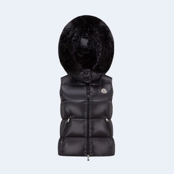 몽클레어 갈리뉴 다운 패딩 조끼 블랙