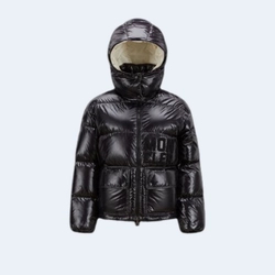 몽클레어 아바에 숏 패딩 다운 자켓 블랙