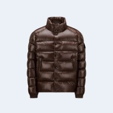 몽클레어 룰 쇼트 다운 재킷 브라운