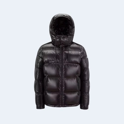 몽클레어 프레그먼트 쇼트 다운 재킷 블랙