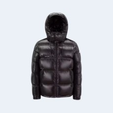 몽클레어 프레그먼트 쇼트 다운 재킷 블랙