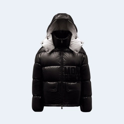 몽클레어 아바예 쇼트 다운 자켓 블랙