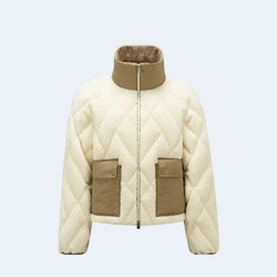 몽클레어 존킬 쇼트 다운 자켓 라이트 베이지