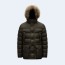 몽클레어 클루니 구스다운 패딩 자켓 카키