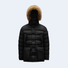 몽클레어 클루니 구스다운 패딩 자켓 블랙