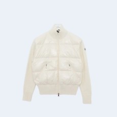 몽클레어 화이트 패딩 자켓