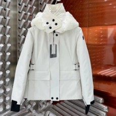 몽클레어 숏 패딩  화이트