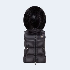 몽클레어 갈리뉴 다운 패딩 조끼 블랙