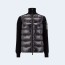 몽클레어 니트 패딩 자켓 블랙