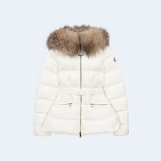 몽클레어 BOED 화이트 퍼후드 패딩 자켓