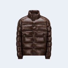 몽클레어 룰 쇼트 다운 재킷 브라운