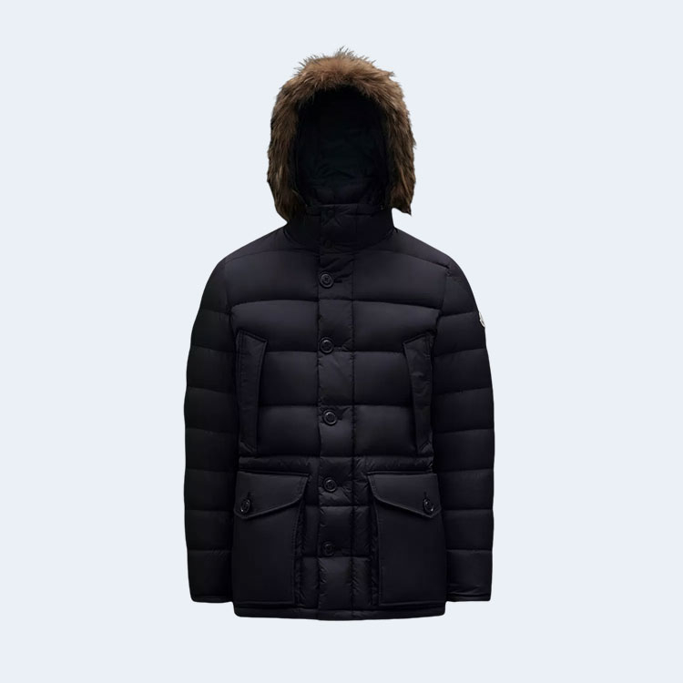 몽클레어 클루니 구스다운 패딩 자켓 네이비