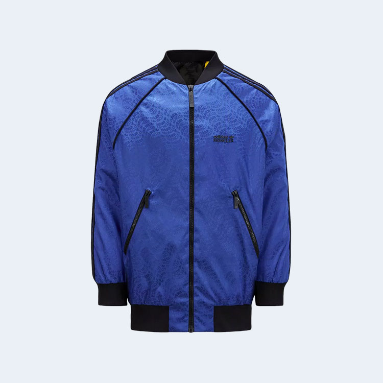 몽클레어 x 아디다스 실로스 리버서블 다운 자켓 블루