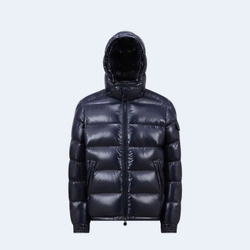 몽클레어 마야 쇼트 다운 재킷 블루