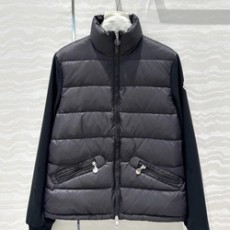 몽클레어 울 니트 다운 블랙