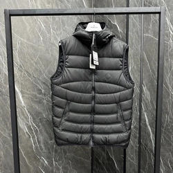 몽클레어 누비에라 베스트 패딩 블랙