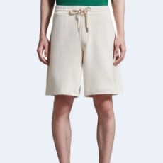 몽클레어 스트레이트 캐주얼 쇼츠 화이트