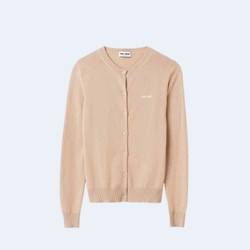 미우미우 캐시미어 니트 베이지 가디건