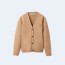 미우미우 나일론 니트 울 카디건