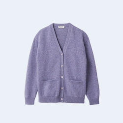 미우미우 울 캐시미어 가디건