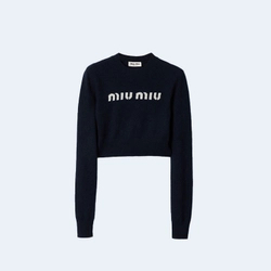 미우미우 울 캐시미어 스웨터