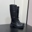 미우미우 룩 가죽 롱부츠  블랙