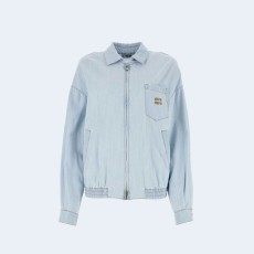 미우미우 라이트 블루 자켓