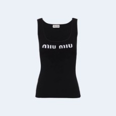 미우미우 니트 탱크 톱