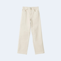 미우미우 5포켓 에크루 데님 진