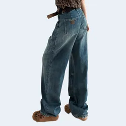 미우미우 스티치 데님 진