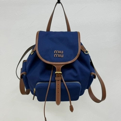 미우미우 백팩 블루