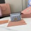 미우미우 세룰리안 가죽 카드 지갑 5MC076