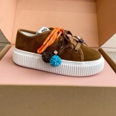 미우미우 25SS 데님 스니커즈 5E389E