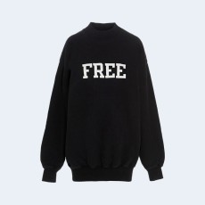 발렌시아가 프리 크루넥 스웨트셔츠