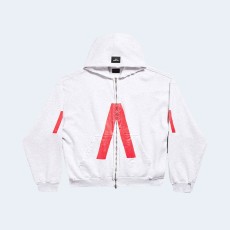 발렌시아가 뮤직 아카이브 미디움 핏 후드 집업