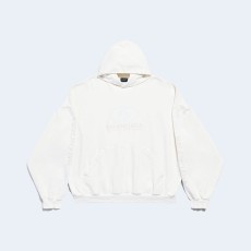 발렌시아가 서퍼 오버사이즈 라운드 후디