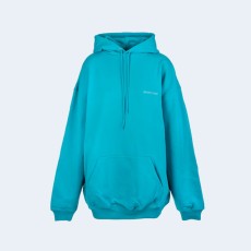 발렌시아가 유니섹스 BB 오버사이즈 후디