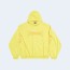 발렌시아가 다크웨이브 오버사이즈 후드 옐로우