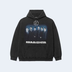 발렌시아가 x 람슈타인 오버사이즈 후드