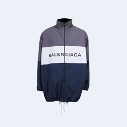 발렌시아가 코튼 포플린 트랙 자켓