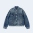 발렌시아가 라지 핏 데님 자켓