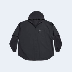 발렌시아가 유니티 패치드 라지 핏 셔츠