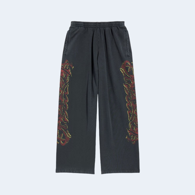 발렌시아가 오프쇼어 배기 스웨트팬츠