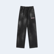 발렌시아가 헤비 듀티 워싱 팬츠 블랙