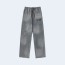 발렌시아가 헤비 듀티 워싱 팬츠 그레이