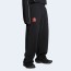 발렌시아가 사커 배기 스웨트팬츠 블랙