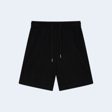 발렌시아가 하드웨어 로고 쇼츠 블랙