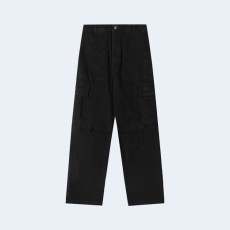 발렌시아가 파리스 헤비 듀티 블랙 데님 팬츠
