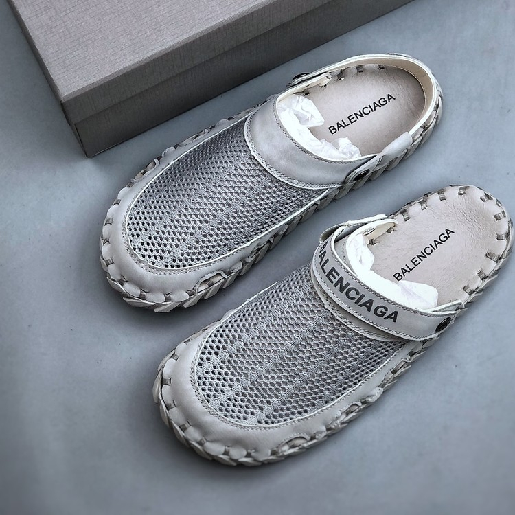 발렌시아가 그레이 뮬 스니커즈