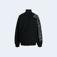 발렌시아가 로고 프린트 트랙 자켓